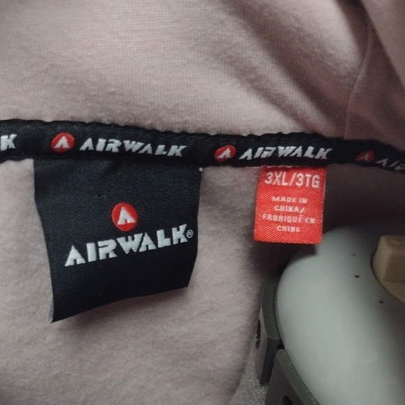 Airwalk Light Pink Hoodie for Men (unisex) - Picture 2 of 14